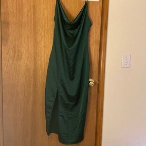 Pretty little thing satin dress